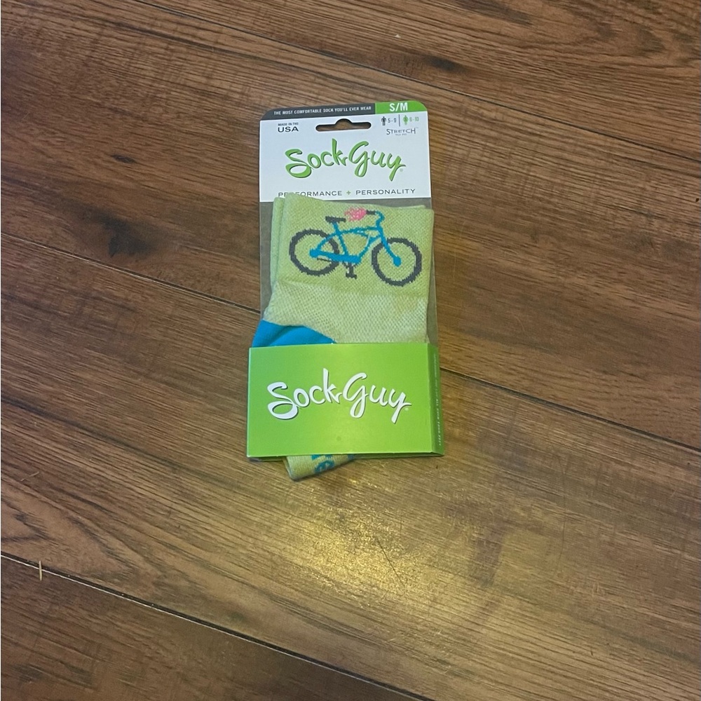 Women's Green Cycling Socks